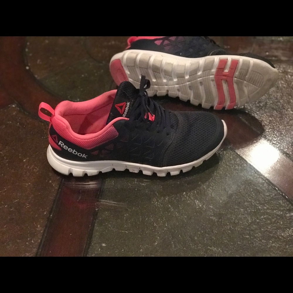 Reebok Sublite XT Black and Pink